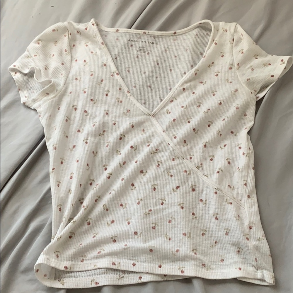 white american eagle top